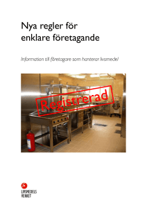 Nya regler för enklare företagande