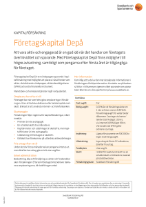 Företagskapital Depå
