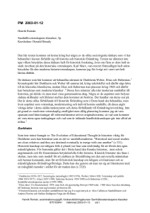 Durkheim: Sociologiska metodregler s 32