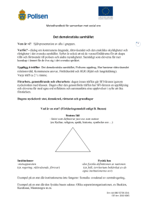 Det demokratiska samhället - Metodhandbok | Social oro