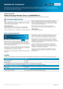 Key Investor Document
