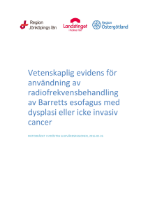 Vetenskaplig evidens för användning av radiofrekvensbehandling