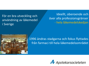 Presentation av Apotekarsocieteten