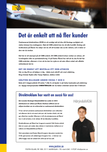 Det är enkelt att nå fler kunder