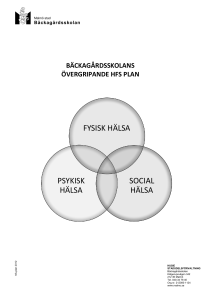 fysisk hälsa social hälsa psykisk hälsa
