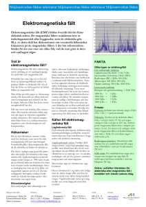 Elektromagnetiska fält