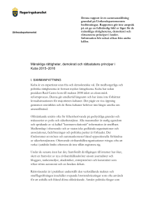 Mänskliga rättigheter, demokrati och rättsstatens
