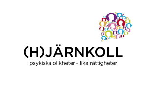 3 av 4 lever med psykisk ohälsa, antingen egen eller som