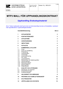 Mall för upphandlingskontrakt
