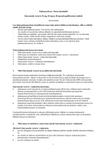 PAKKAUSSELOSTE