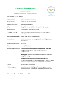 Energibesiktningsprotokoll Fasseröd