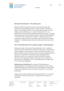 Information ekonomiskt stöd -Juridisk person
