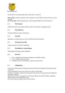 Styrelsemöte 120515