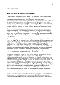 CSR maj08 - Svenskt Näringsliv