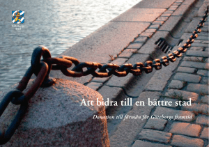 Att bidra till en bättre stad
