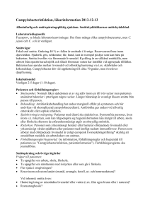 Campylobacter, läkarinformation 2004-07-01