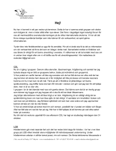 Nu har vi kommit in ett par veckor på terminen. Detta år har vi