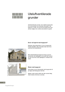 Uteluftventilerade grunder