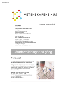 Nyhet sept16 - Vetenskapens Hus