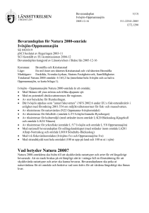 Vad betyder Natura 2000?