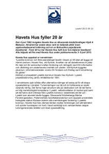 Havets Hus uppstod ur varvskrisen