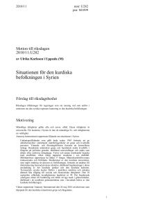 Motivering - Riksdagens öppna data