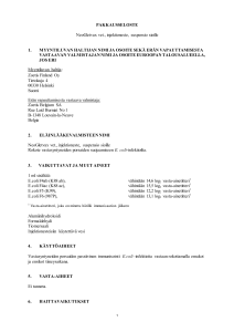 PAKKAUSSELOSTE NeoGletvax vet., injektioneste, suspensio