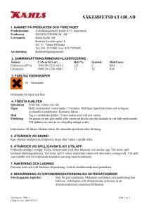 Avkalkningsmedel Kahls