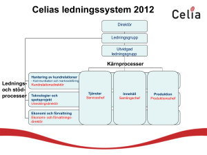 Celias ledningssystem