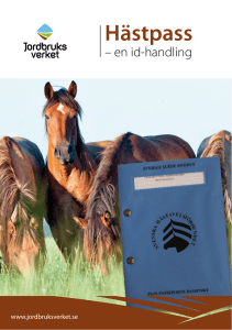 Hästpass - Jordbruksverket