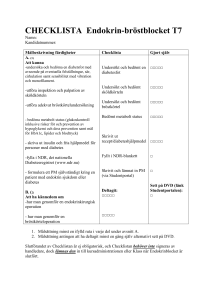 CHECKLISTA Endokrin
