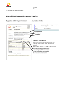 Lathund utskrivningsinformation