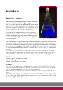 Laborationer - Naturhistoriska riksmuseet