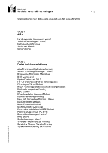 Sociala resursförvaltningen