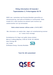 2006 10 30 - Svenska Bostäder