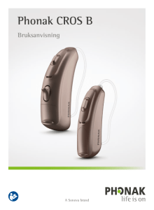 Phonak CROS B - Phonak Pro Shop