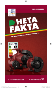 Heta fakta om cirkulationspumpar