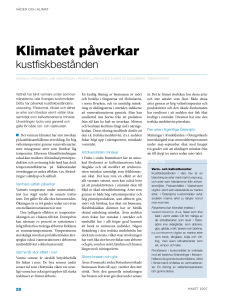 klimatet påverkar