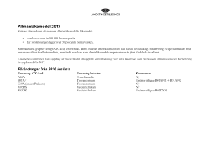 Allmänläkemedel 2017
