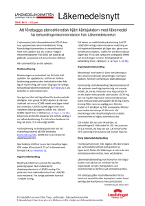 Läkemedelsnytt 2015-nr 3 Förebygga hjärt