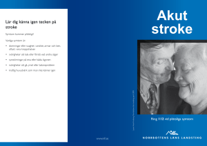 Akut stroke
