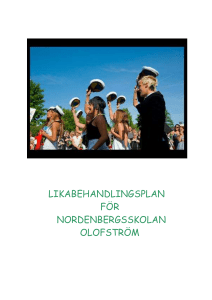 LIKABEHANDLINGSPLAN FÖR NORDENBERGSSKOLAN