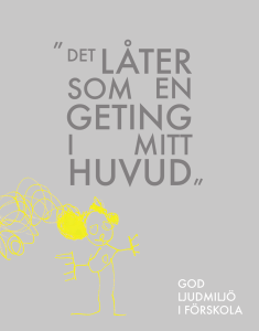 Det låter som en geting i mitt huvud