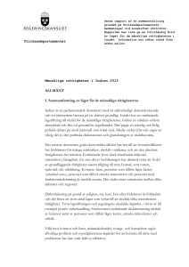 Indien, MR-rapport 2013