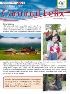 Oktober - Caminul Felix