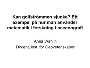 Avkylning ~ T HAV - math.chalmers.se