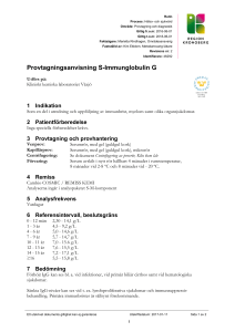 Provtagningsanvisning S