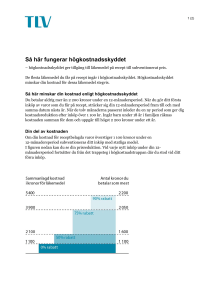 Så här fungerar högkostnadsskyddet - Tandvårds