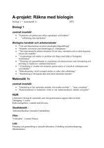 biologi 1 + matematik 1c