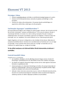 Ekonomi VT 2013 - bildningscentralen